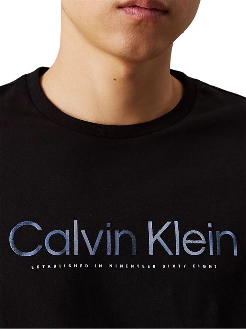 T-shirt logo satinato Calvin Klein Calvin Klein | K10K114162BEH